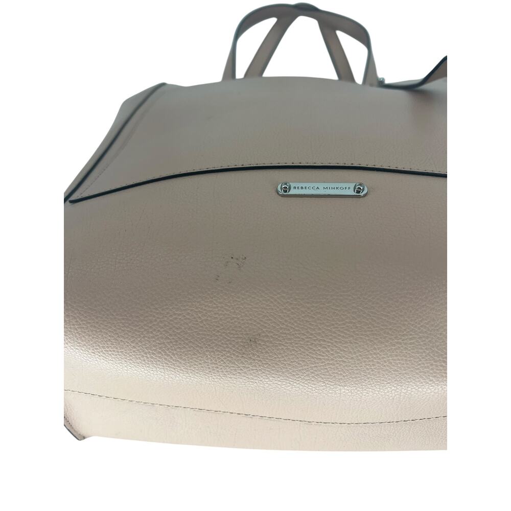 Rebecca Minkoff Stella North South Tote Blush Pink Leather - Picture 13 of 16